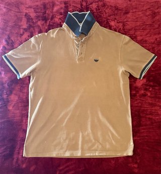 Polo Emporio Armani Marrón/Verde Oscuro