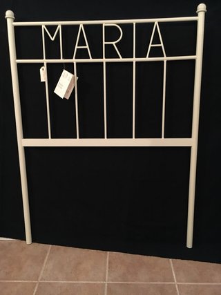 Cabezal de cama MARIA de metal