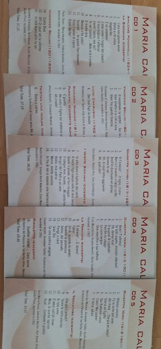 Maria Callas - Her Greatest Arias 10 CD Set