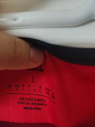 Camiseta Manchester United Adidas Roja