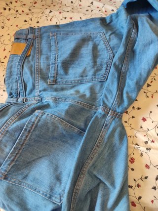 Pantalón vaquero Lefties Talla grande, mujer.