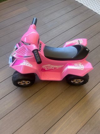 Moto Eléctrica Rosa Feber para Niña sin estrenar
