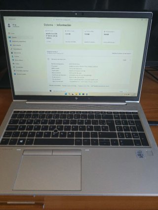 HP EliteBook 850 G7 i7 32GB RAM 1TB SSD Táctil