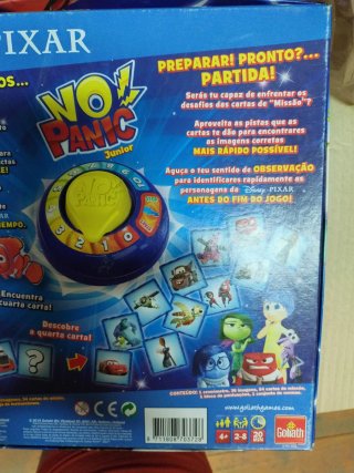 Juego de mesa Disney Pixar No Panic Junior