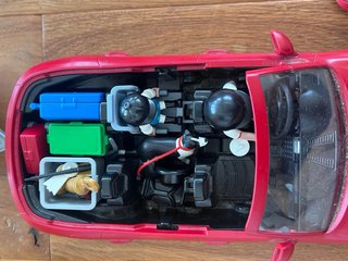 Playmobil 9376 Coche Porsche Macan con Remolque