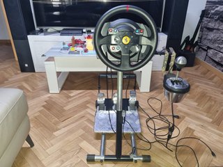 Simulador Thrustmaster T300 Ferrari Completo