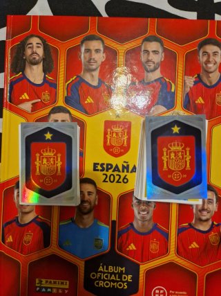 Cromos Panini España 2026 Album NO incluido