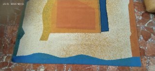 Alfombra salón diseño moderno