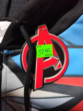 Sudadera Capitán América Marvel Talla M