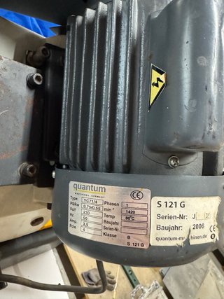 Sierra de cinta Quantum para metal
