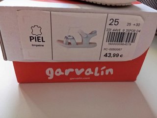 Sandalias Garvalin Piel Talla 25