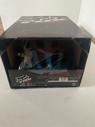 Casco Fox Rojo y Azul