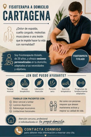 FISIOTERAPIA A DOMICILIO, CARTAGENA