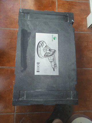 Lijadora con manguera y maletín