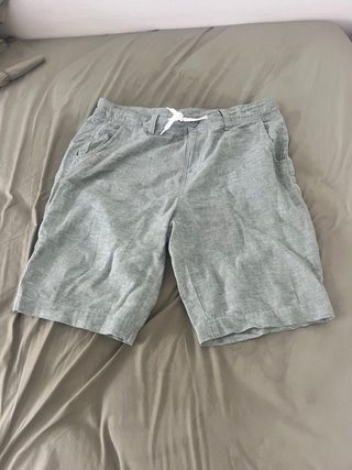 Pantalones cortos chinos verdes