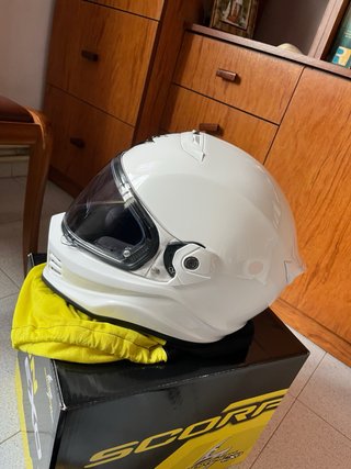 Casco Scorpion covert fx solid  fibra