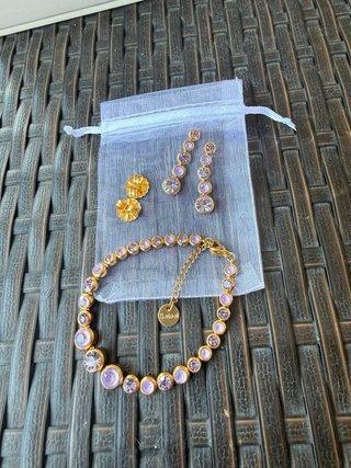 Set Orecchini e Bracciale Acciaio inossidabile