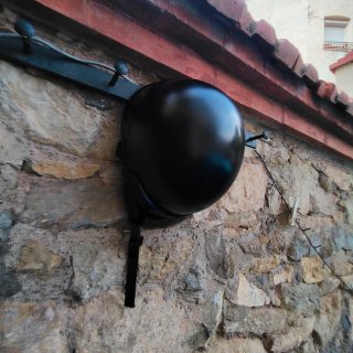 Casco scooter negro