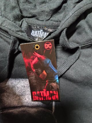 Sudadera Batman DC Negra y Roja