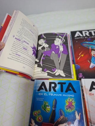 4 libros ARTA +1 de REGALO