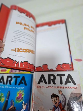 4 libros ARTA +1 de REGALO