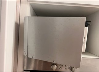 Microondas Whirlpool con adaptador universal