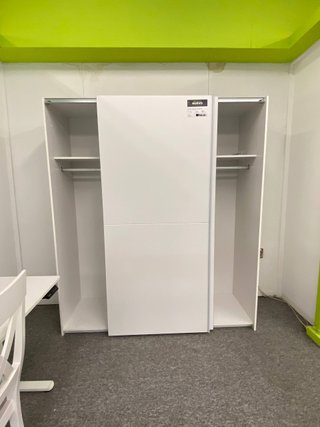 CHOLLO Armario blanco 2 puertas con baldas