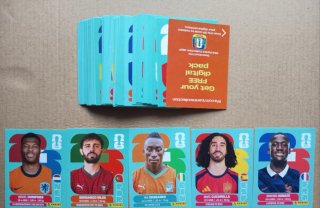 100 cromos mundial 26 con los fichajes real Madrid