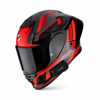 Casco Scorpion R1 Vital + Intercom Cardo