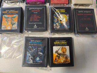 Lote Juegos Atari 2600 + Manuales