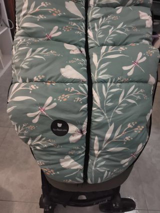 Saco calentito para cochecito estampado