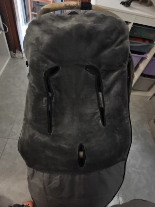 Saco calentito para cochecito estampado
