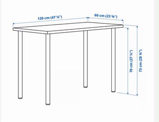 Patas Mesa Adils Ikea Negras