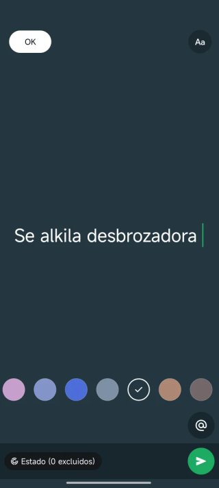 Se alquila desbrozadora