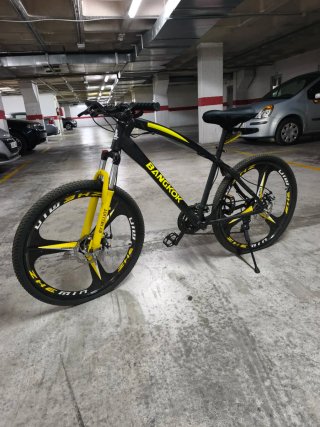Bicicleta Montaña BANGKOK Negra/Amarilla