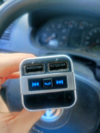 Cargador USB Coche Bluetooth