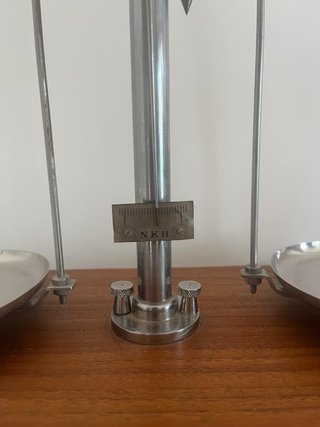 Báscula de precisión vintage
