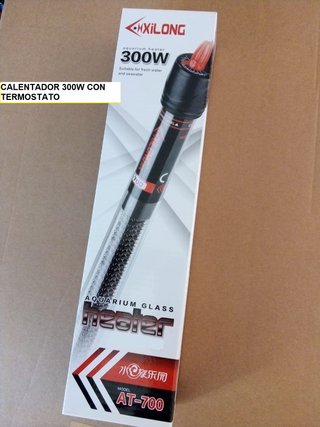 Calentador Acuario 300W x2 pecera termostato
