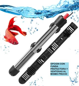 Calentador Acuario 300W x2 pecera termostato