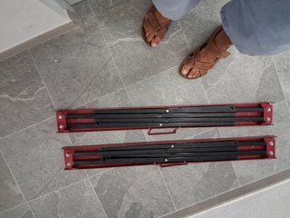 Borriquetas plegables para transporte