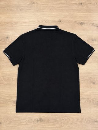 Polo Moncler Negro Talla M