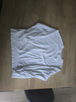 Sudadera Brownie Blanca Talla XXS