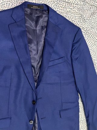 Chaqueta Zara Azul