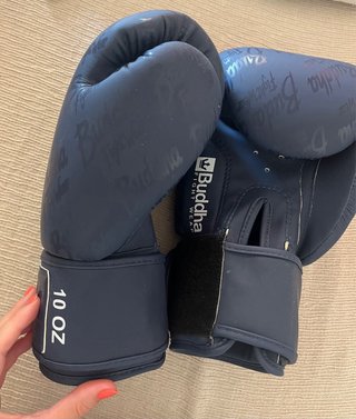 Guantes de Boxeo Buddha 10 OZ Azul