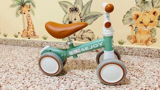 Bici de aprendizaje SEJOY verde