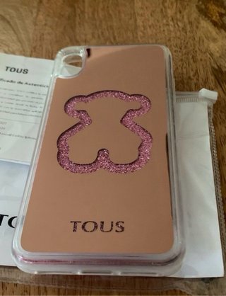 Funda Tous iPhone XS Max Rosa Glitter