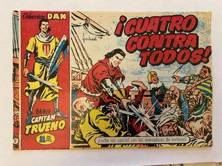 4 Cómics del Capitan Trueno