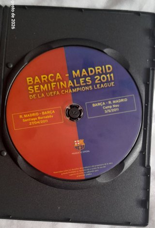 DVD Barça - Madrid Semifinales Champions 2011