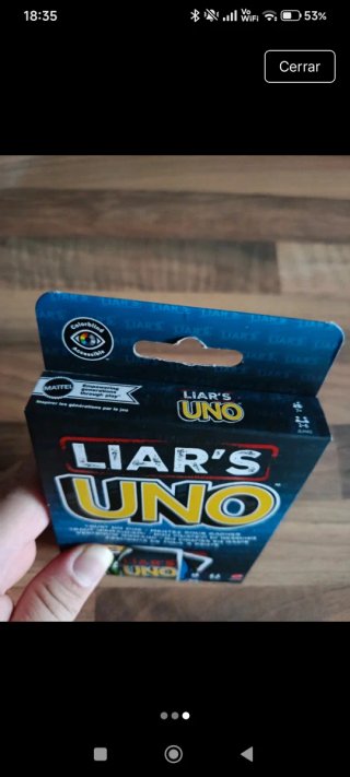 Juego de mesa Liar's Uno