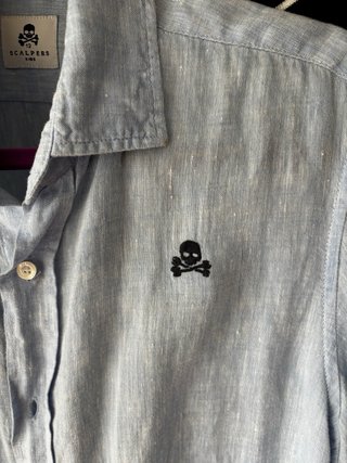 Camisa de CHICO Scalpers Kids azul celeste